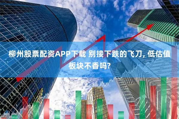柳州股票配资APP下载 别接下跌的飞刀, 低估值板块不香吗?